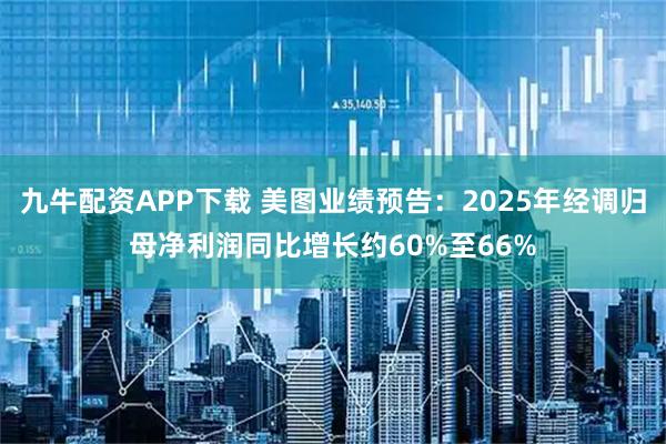 九牛配资APP下载 美图业绩预告：2025年经调归母净利润同比增长约60%至66%